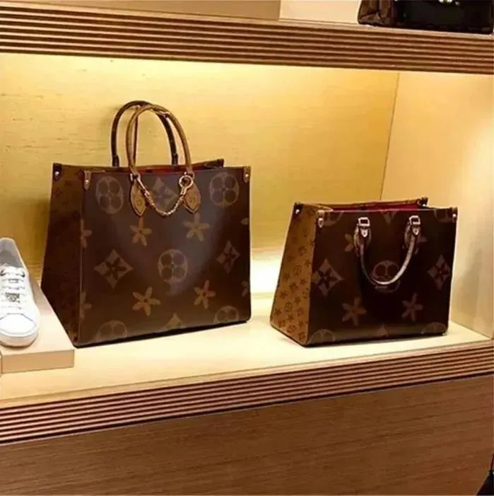 2025 Designer Womens Handbags On the go Tote Bag Crossbody wer Ladies Casual PVC Genuine Leather Purse Shoulder Bags Female Large Handbag shopping bag MM GM