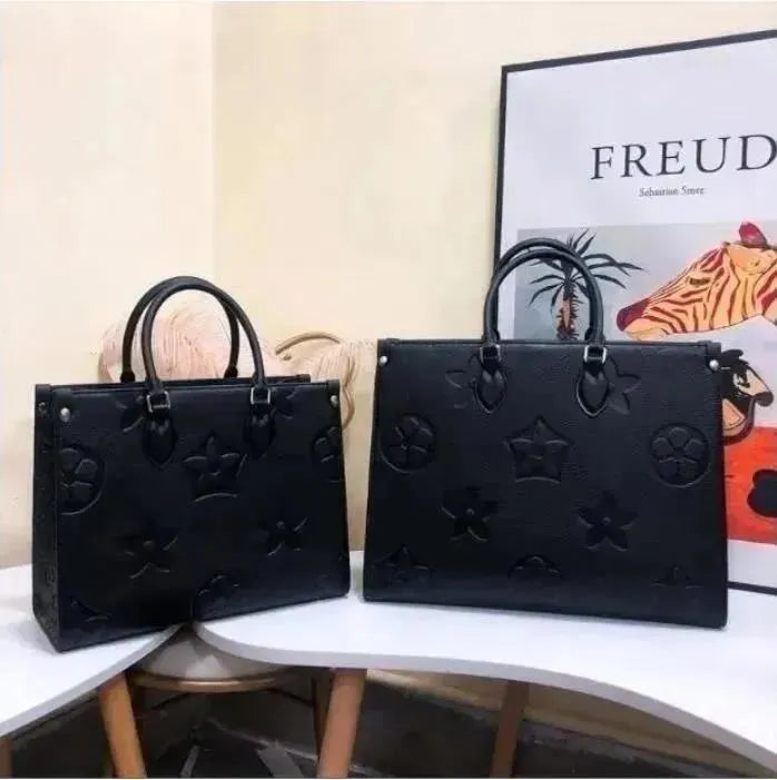 2025 Designer Womens Handbags On the go Tote Bag Crossbody wer Ladies Casual PVC Genuine Leather Purse Shoulder Bags Female Large Handbag shopping bag MM GM