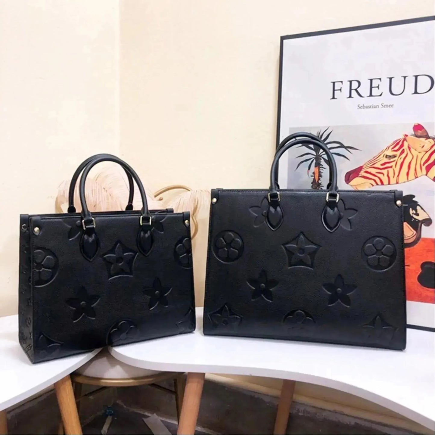 2025 Designer Womens Handbags On the go Tote Bag Crossbody wer Ladies Casual PVC Genuine Leather Purse Shoulder Bags Female Large Handbag shopping bag MM GM