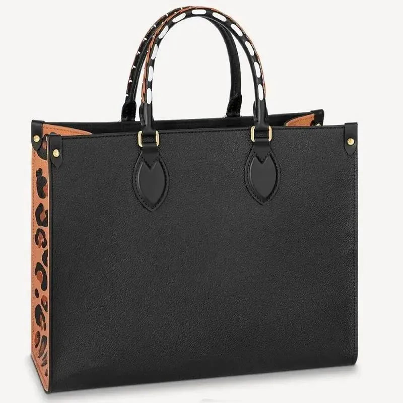 2025 Designer Womens Handbags On the go Tote Bag Crossbody wer Ladies Casual PVC Genuine Leather Purse Shoulder Bags Female Large Handbag shopping bag MM GM